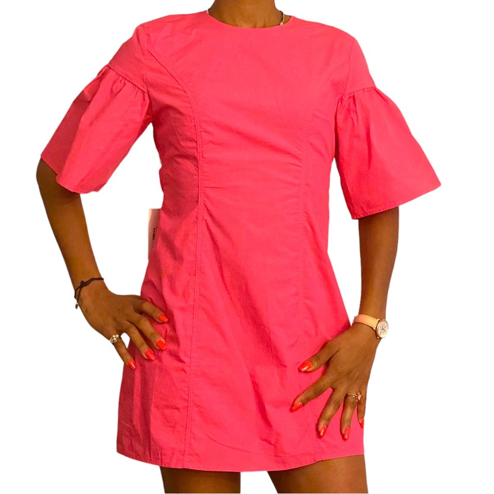 Olivaceous- Open Back Shift Pink Dress- Women’s Medium
